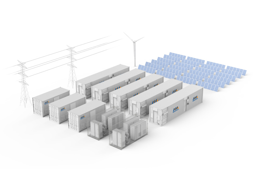 Solución de almacenamiento de energía a escala de red