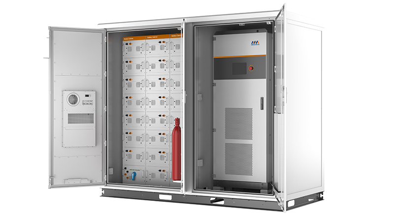 Sistema de almacenamiento de energía de tipo armario exterior